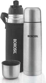 Hydra Thermo Stainless Steel Flask, 350ml, Silver