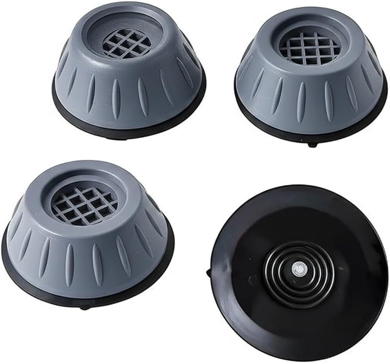 V SHOP 4pcs Anti Vibration Pads for Washer Dryer Shock and Noise Cancellation, Washing Machine Stand to Prevent Shifting, Shaking Walking for Home