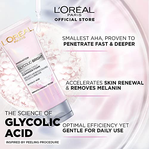 L’Oréal Paris L’Oréal Paris Glycolic Bright Glowing Daily Cleanser Foam 100ML