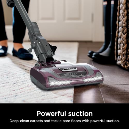Shark Rocket Deluxepro Ultra Light Upright Corded Stick Vacuum One Size Bordeaux