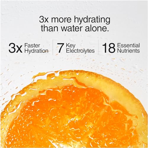 Phizz Multivitamins Rehydration Tablets - High Strength Vitamin C and Zinc - Orange (20 Tablets)