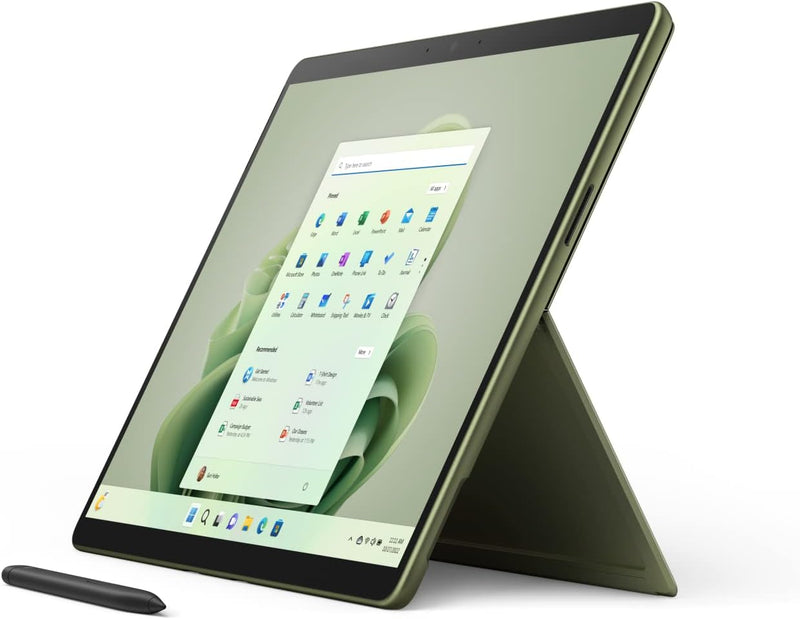 Microsoft Surface Pro 9 with 2880 X 1920 (267 PPI) PixelSense Display, Intel Core i7-1255U, Integrated graphics, 16GB RAM, 1TB SSD, Windows 11, Platinum - [QKI-00008] Device Only - Silver