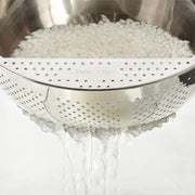 Japanese Rice Washing Bowl with Side Drainer, 3-Quart Capacity - Rice Washing Bowl