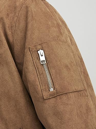 JACK & JONES Men's JJETOBY PUFFER COLLAR SN Jacket