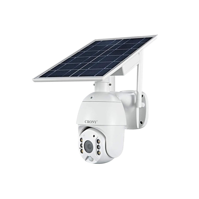 Crony Rbx-S10-Wifi 1080P 5MP HD Solar Panel Outdoor Security Waterproof CCTV Camera, WiFi-Only, No 4G Support