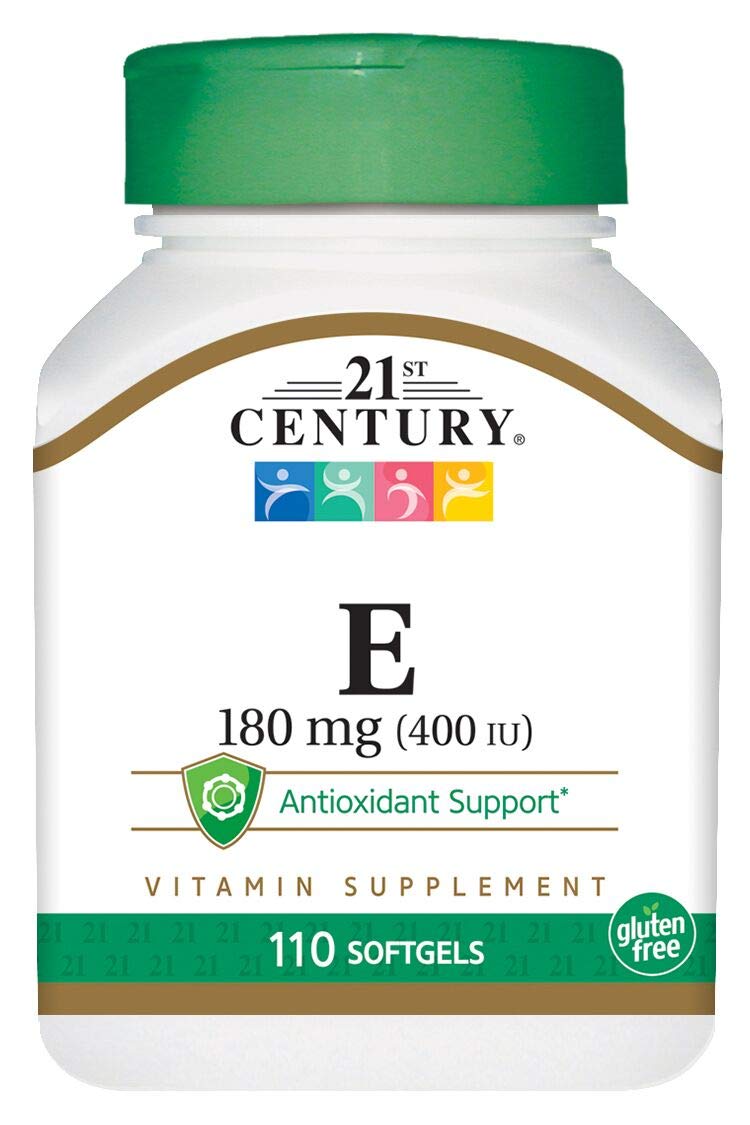 21st Century E-400 Iu Vitamine Softgels - 110 Capsules