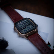 Watch: Red AE-1200WHL-5AVDF