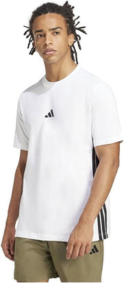 mens M 3S SJ T T-Shirt - WHITE/BLACK