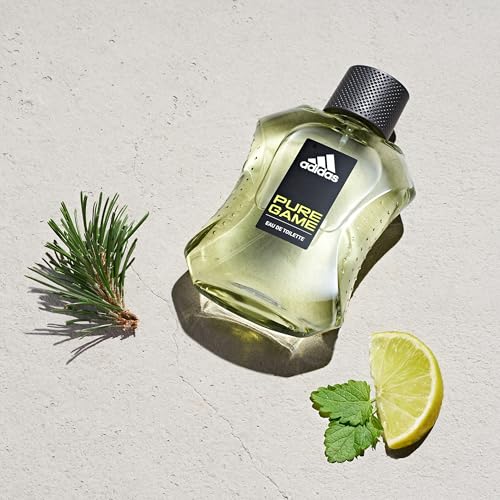 Adidas Pure Game Fragrance set including the Adidas Pure Game Eau de Toilette and Deodorant Body Spray (100 ml + 150 ml)