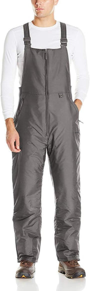 Men's Men's Classic Insulated Overalls Bib skiing-pants - XXL / 32L Charcoal
