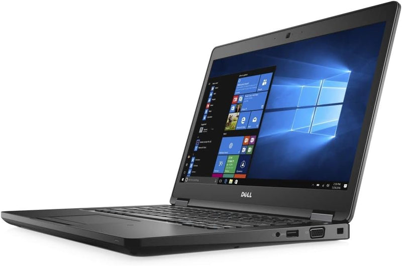 Dell (Refurbished) Latitude 5480 Notebook Business Laptop, Intel Core i5-7th Generation CPU, 8GB DDR4 RAM, 256GB SSD Hard, 14.1 inch Display, Windows 10 Pro