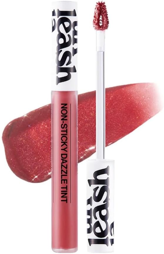 Non-Sticky Dazzle Tint/vegan/glossy/pearl/bling/natural and sophisticated looks/long lasting/k-beauty/lip stain/glitter (N1 Blink) - NÂ°4 Humming