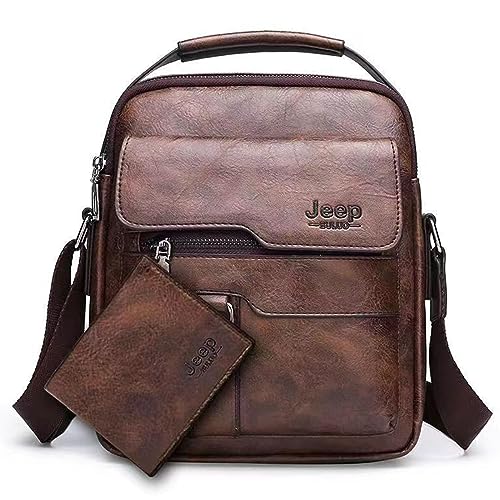 Crossbody Sling Bag, VUCATIN Body Chest Shoulder Bag for Men Women Casual Shoulder Backpack Bag, Waterproof Leather Chest Casual Daypack with Usb Charging Port for Travel Hiking