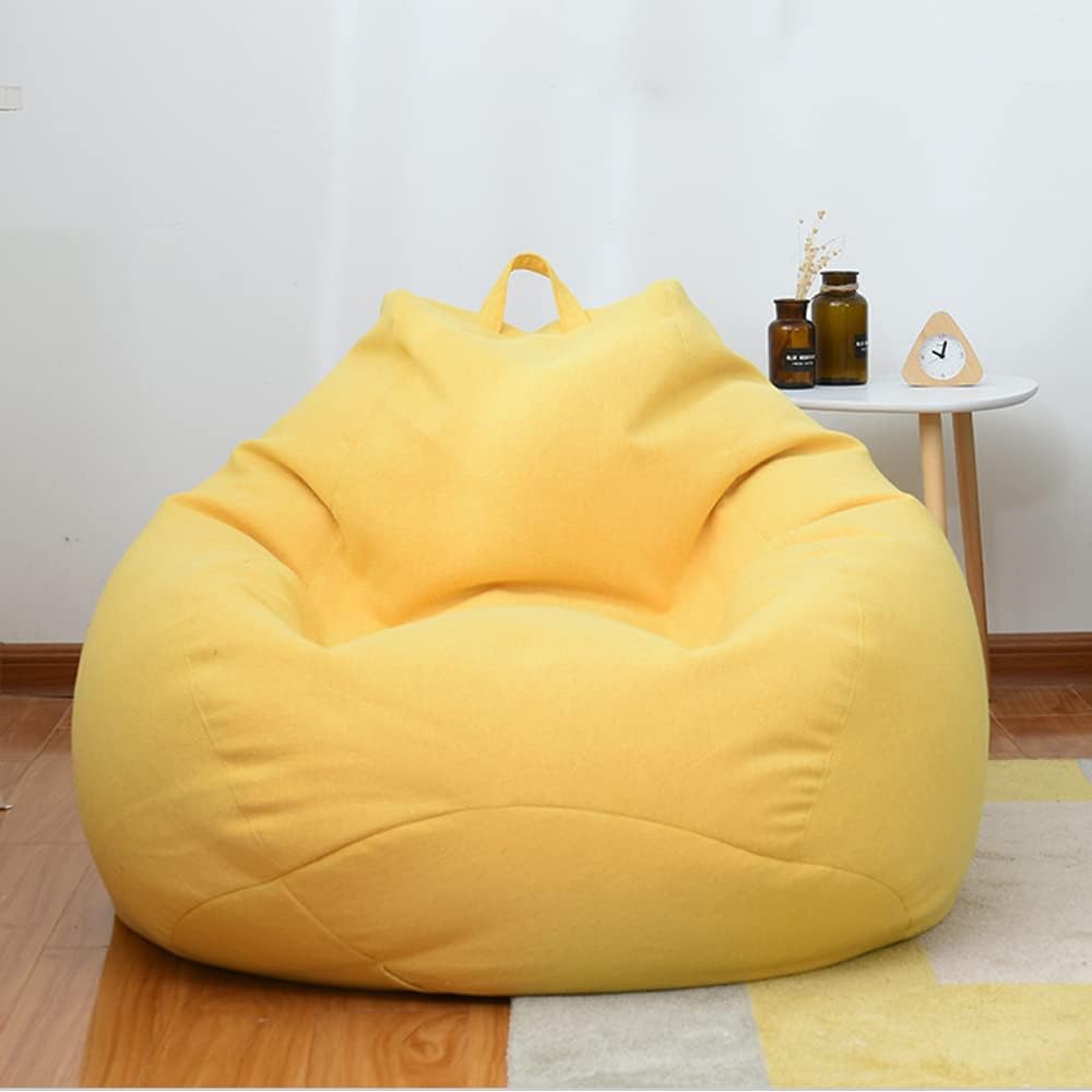 Highdi Bean Bag for Adults and Children, Bean Bag without Filling Comfortable Armchairs Sofa Chair Indoor and Outdoor Bean Bag Chair