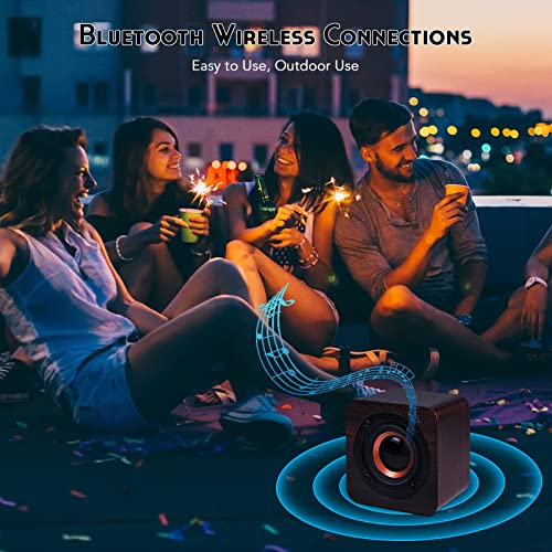 KASTWAVE Bluetooth Speaker Portable, Outdoor Bluetooth Speaker for Smartphone Tablet Laptop Office Beach Camping Travel