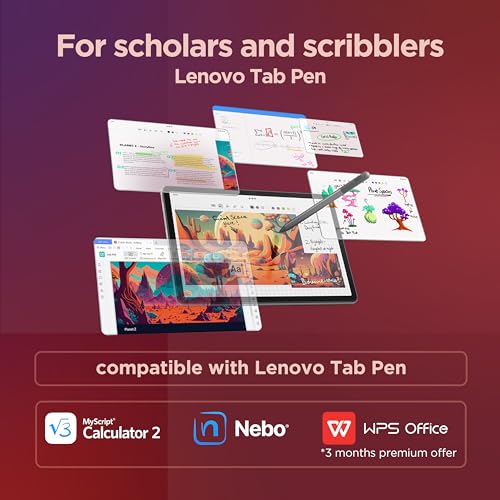 Lenovo Tab M11 4G LTE with Folio Case and Pen,11" WUXGA (1920x1200) IPS 400nits Anti-fingerprint 90Hz Touch display, Octa-Core Processor, 4GB RAM, 128GB Storage, Android 13 - [ZADB0031AE]