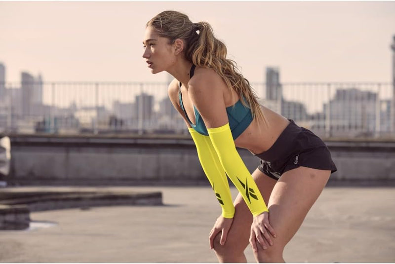 Compression Arm Sleeves - Yellow - L/XL