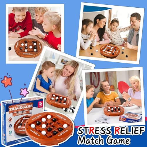 Checkzed Orbital Logic Board Game, 2-Player Strategy Game for Kids & Adults, Ages 8+, Interactive & Educational