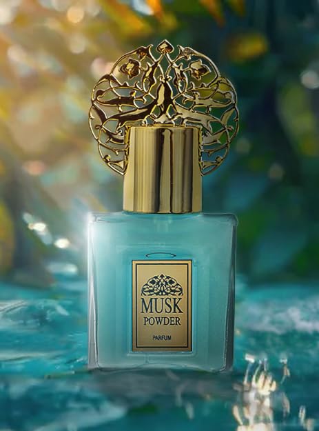 Musk Collection By AMD Perfumes Musk Powder Perfume For Women - Long Lasting Women's Fragrances - Gift for Women Eau de Parfum EDP 30ml