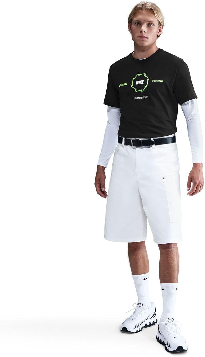 Mens Sportswear Swoosh TEES AND T-SHIRTS (pack of 1) - BLACK