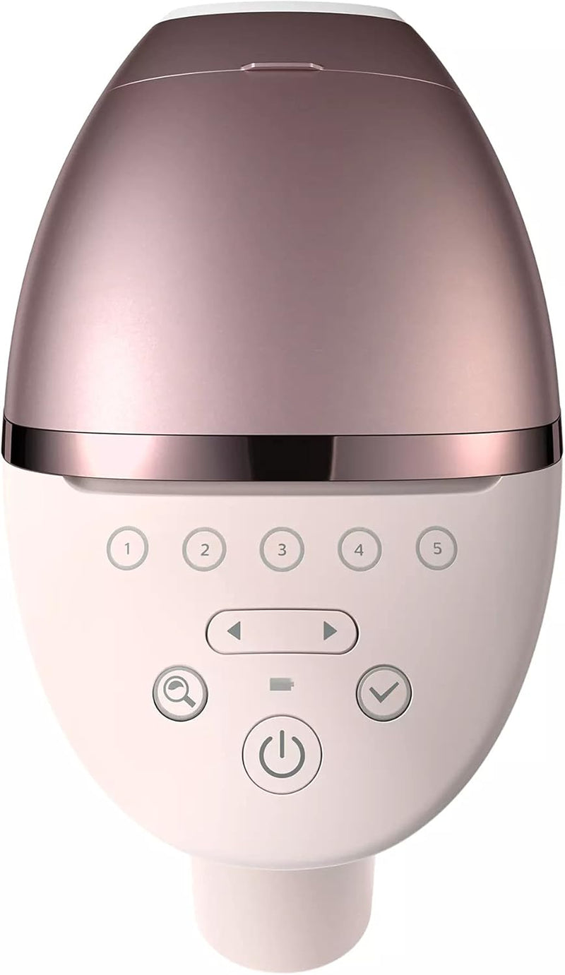 Lumea IPL Epilator with 4 attachments for Face, Body, Underarm and Bikini, Cordless, Model: BRI958/60, Rose Gold 60-DAYS MONEY BACK GUARANTEE