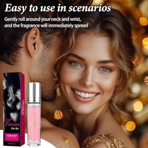 GraGra Pheromone Perfume for Women, Roller Ladies Perfume for Women to Attract Men, Long Lasting Fragrance for Women, Concentrate Body Perfume Oil, 10ml
