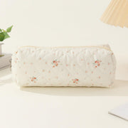 Cute Pencil Case Aesthetic Student Pouch Yellow Bow - Floret