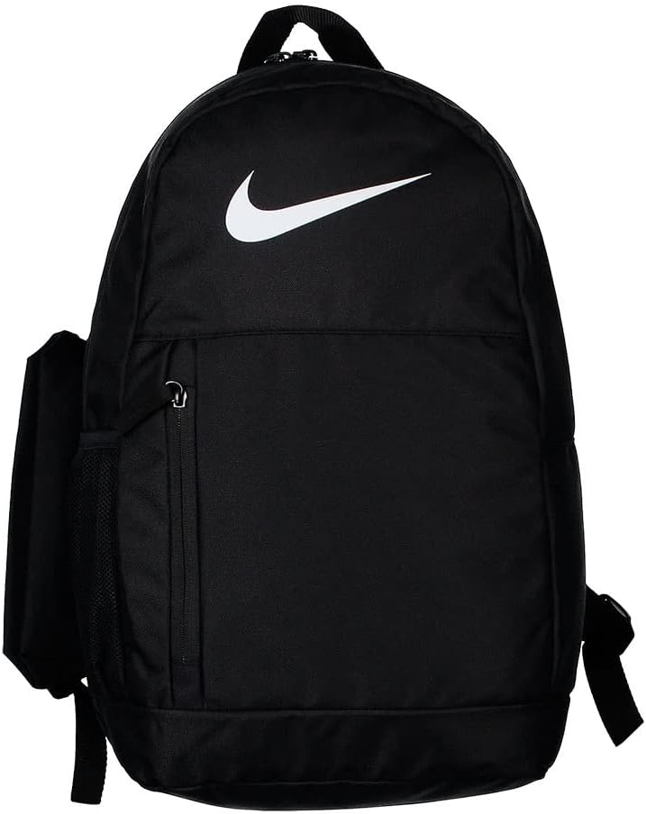 Nike Unisex-Child Backpack, Black/White - NKBA6603-010