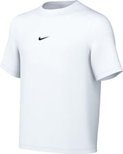 Unisex Children's Multi Dri-Fit Short-Sleeved Shirt for Older Children (Boys) Short Sleeve Shirt - WHITEWHITE(BLACK)
