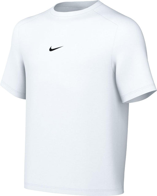 Unisex Children's Multi Dri-Fit Short-Sleeved Shirt for Older Children (Boys) Short Sleeve Shirt - WHITEWHITE(BLACK)