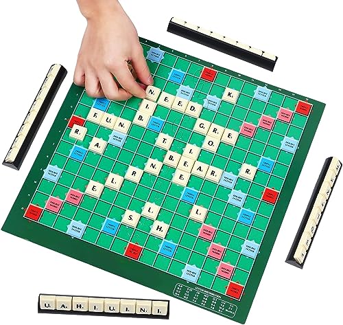 NALACAL Letter Game Table, Letter Matching Word Board Spelling Classic, Letter Matching Word Spelling Original Travel for Kids Adults Vocabulary Challenge Time Fidget Toy, Kids Spelling Letter Words