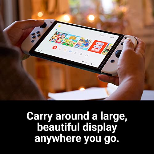 Nintendo Switch (OLED Model), Neon Blue/Neon Red, Int Version