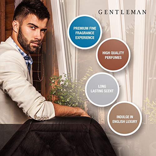 Yardley London Gentleman Elite Luxury Fragrance Eau De Parfum, Basil, Grapefruit, Sandalwood And Amber, 100 Ml