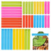 Tahbarshi 40PCS Food Storage Bag Clips Bag Sealing Clips for Food Storage Bags in 2 Sizes & 5 Colors Keep Food Fresh Convenient for Food and Sandwich Bags