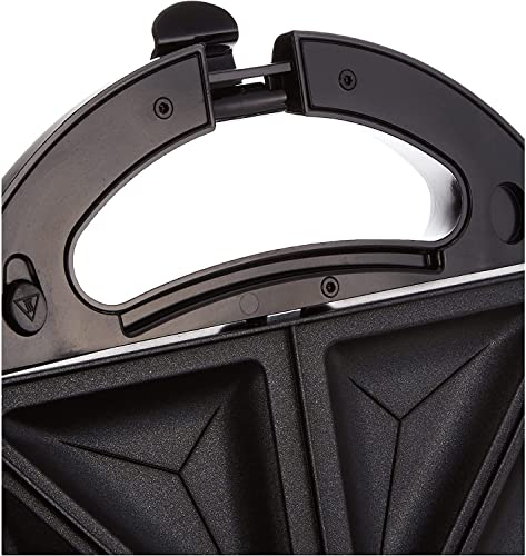 Black & Decker 750W Sandwich Maker 2 Slot Non-Stick 3in1 Interchangable Sandwich Grill And Waffle Maker, With Indicator And Ready to Cook Lights For Quick and Easy Dishes TS2090-B5 2 Years Warranty