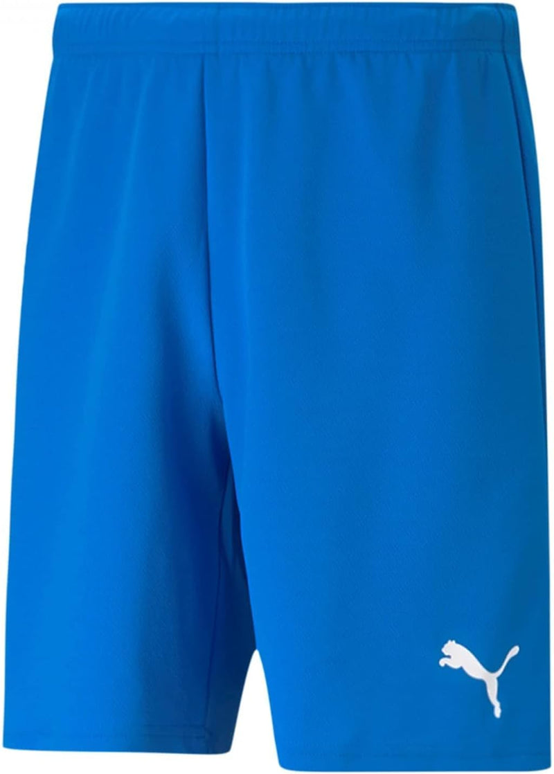 Men's Teamrise Short Shorts (pack of 1) - Electric Blue Lemonade-puma White