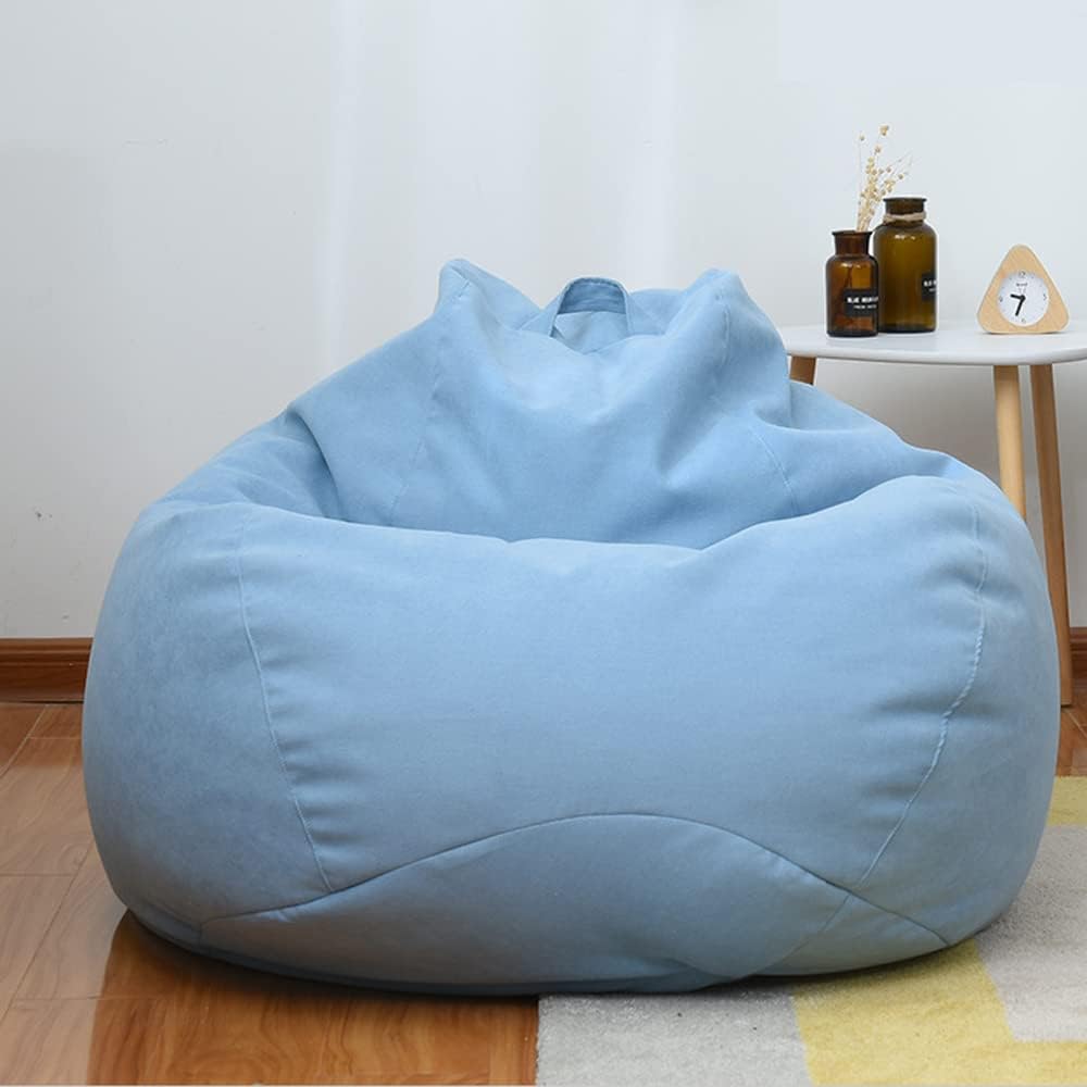 Highdi Bean Bag for Adults and Children, Bean Bag without Filling Comfortable Armchairs Sofa Chair Indoor and Outdoor Bean Bag Chair – image 3