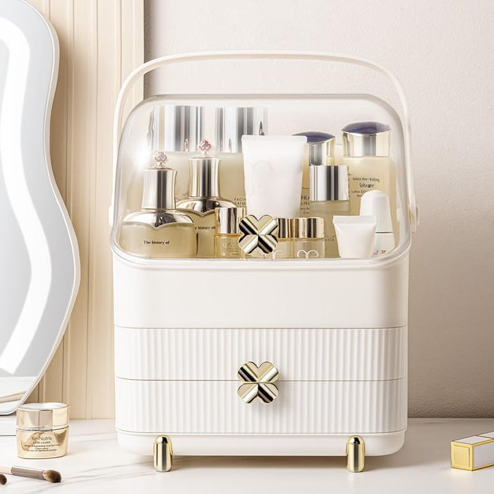 Makeup Organizer Cosmetic Display Case Skin Care Organizer Desk Vanity Organizer for Bathroom Countertop,Bedroom