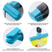 YYTONG Bag Sealing Clips for Food, Seal Food Storage Bag Clip, Kitchen Chip Bag Clips, Snack Bags, Plastic Cap Sealer Clips, Great for Kitchen Food Storage and Organization (Blue)
