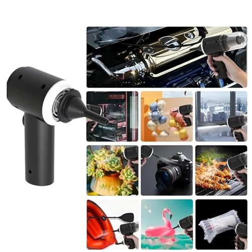 3 in 1 Portable Vacuum Cleaner Duster Blower Air Pump Wireless Handheld Clean Microscopic dust Like Car, Home,Computer, Laptop, Flower, Mirror Vehicle Interior Cleaner