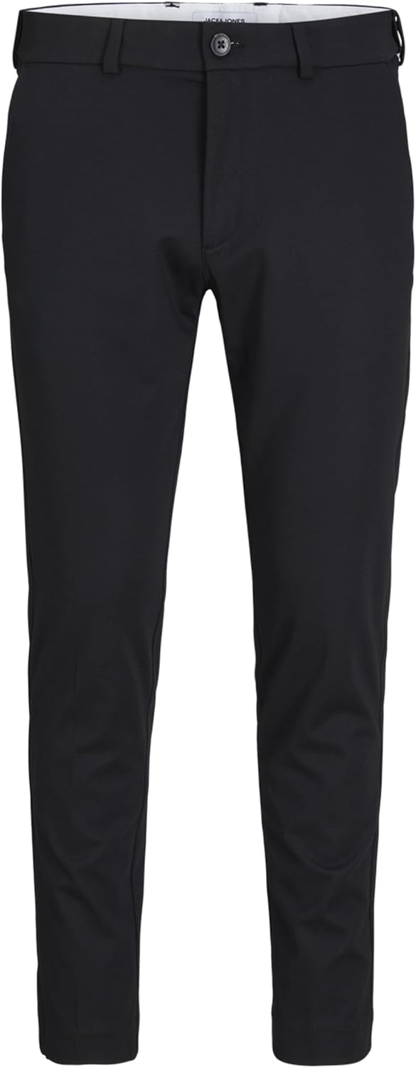 Male Chino Trousers Slim Fit Chino Trousers - black