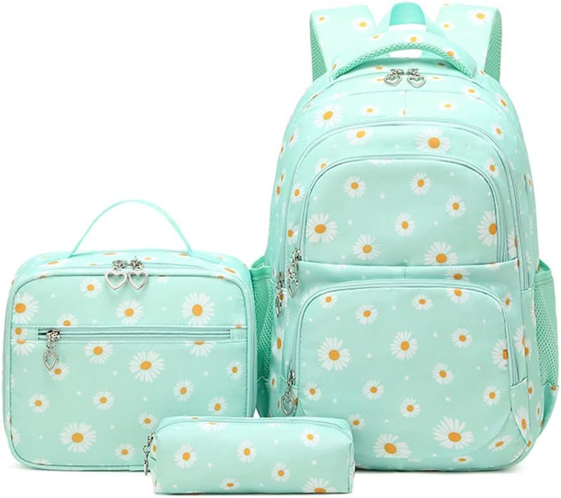 unisex-child Backpack backpack - 3pcs-green