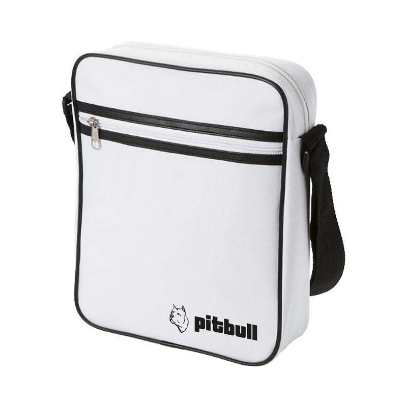 Pitbull Large Faux Leather Men's Shoulder Bag, 27 x 22 x 6 cm, Adjustable, Large Capacity 3.5 L, Crossbody Messenger, Suitable for Tablets, Unisex for Work Office Travel