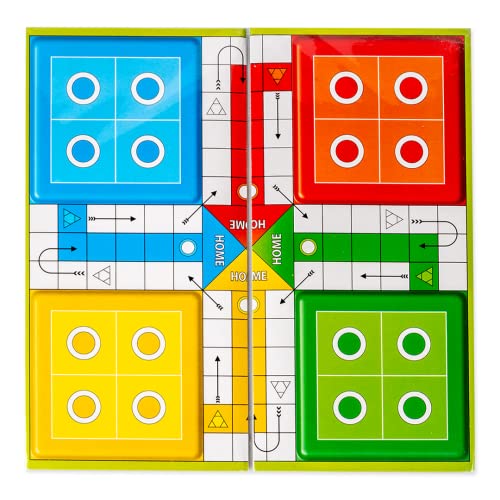 Ratna's Classic Strategy Game Little Snakes and ladders with Ludo 2 in 1 for Young Businessman