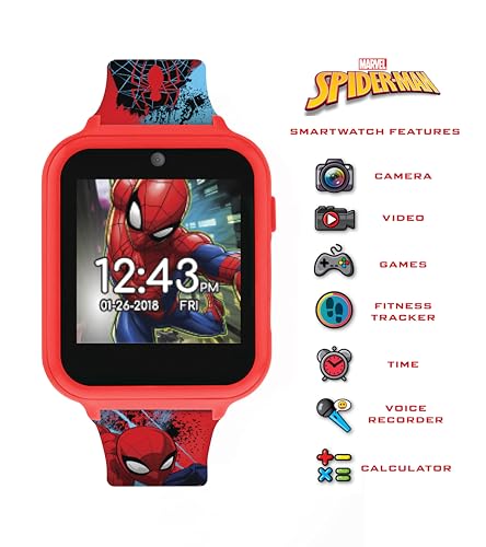 Disney Spiderman Kids Interactive Watch SPD4588ARG