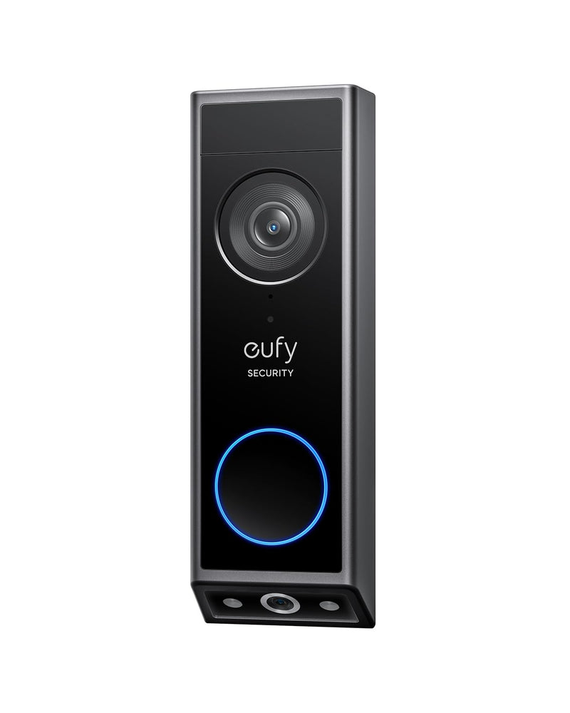 eufy Security Video Doorbell E340 (Battery Powered), Dual Cameras with Delivery Guard, 2K Full HD and Color Night Vision, HomeBase S380 Compatible, No Monthly Fee