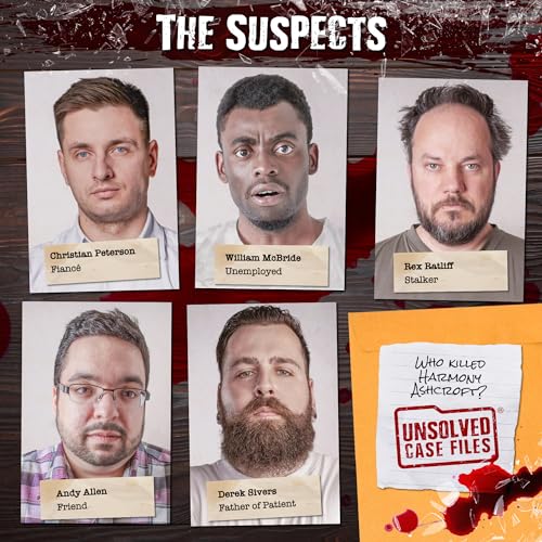 Unsolved Case Files: Cold Case Murder Mystery Game: Who Murdered Harmony Ashcroft? | Can You Solve The Crime?