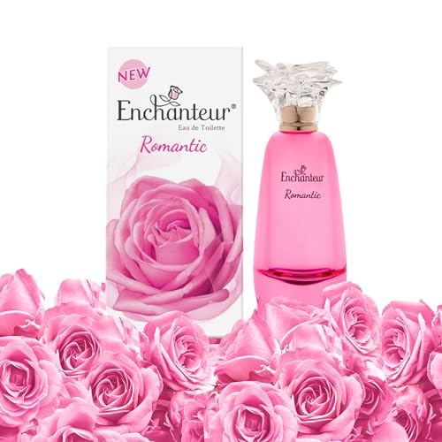 EnchantEUr Romantic Eau De Toilette, Perfume For Women, Long Lasting Fragrance, 100 Ml