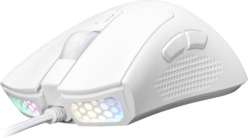 Power Pack V2 4-in-1 Gaming Bundle Keyboard, 65g Lightweight Mouse, Headset with 50mm Drivers & Mousepad - White