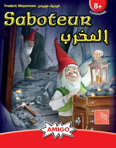 Saboteur AMIGO Boardgame Space (English/Arabic)